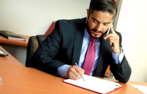 attorney on phone